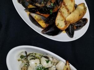 Mussels and Clams