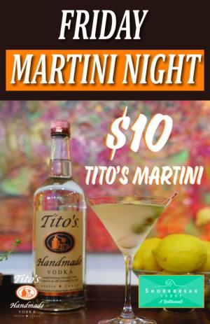 Tit’s martinis 